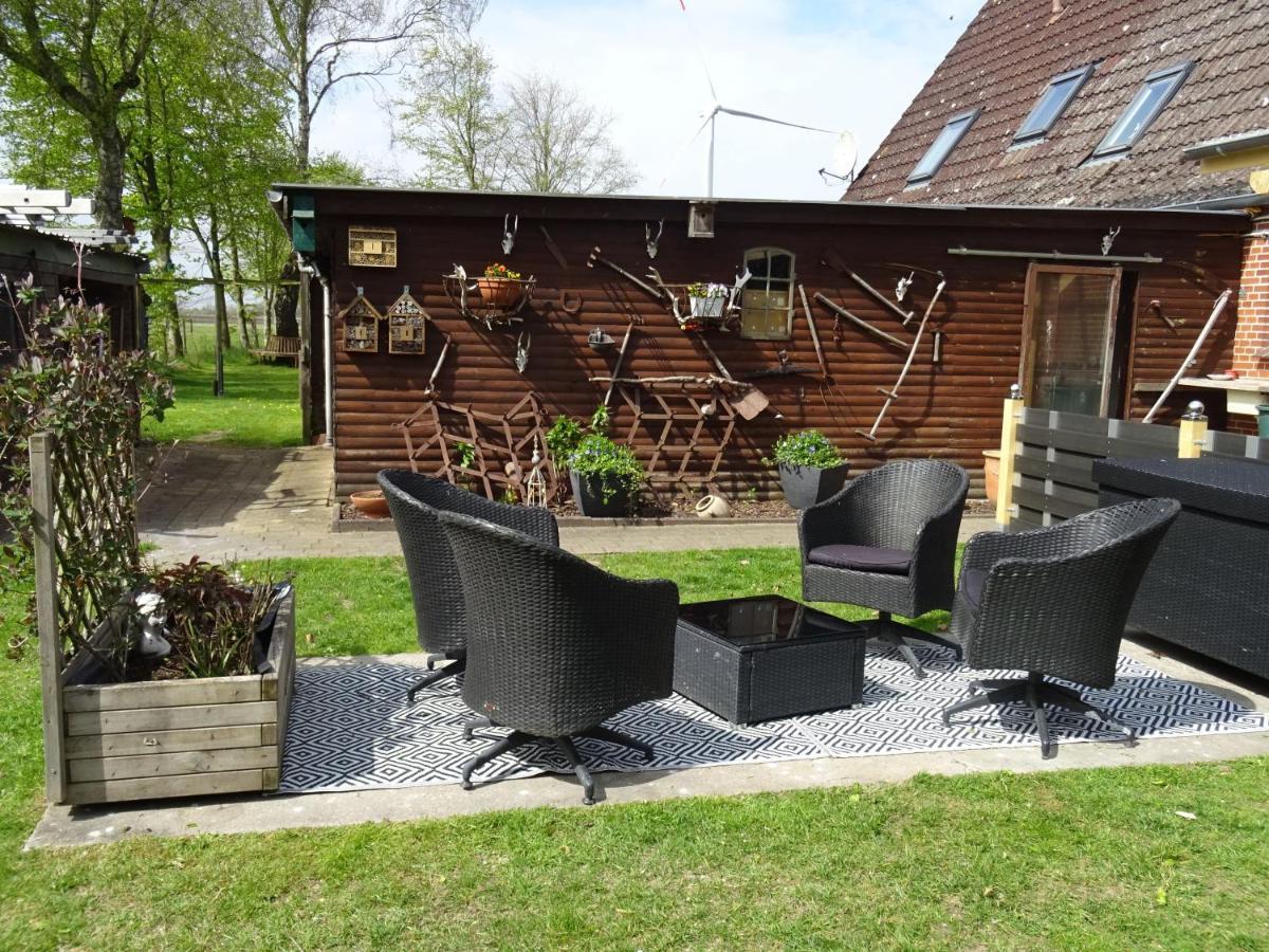 "Bi Oddi" - Moderne Fewo Mit Terrasse Und Garten Treia Bagian luar foto